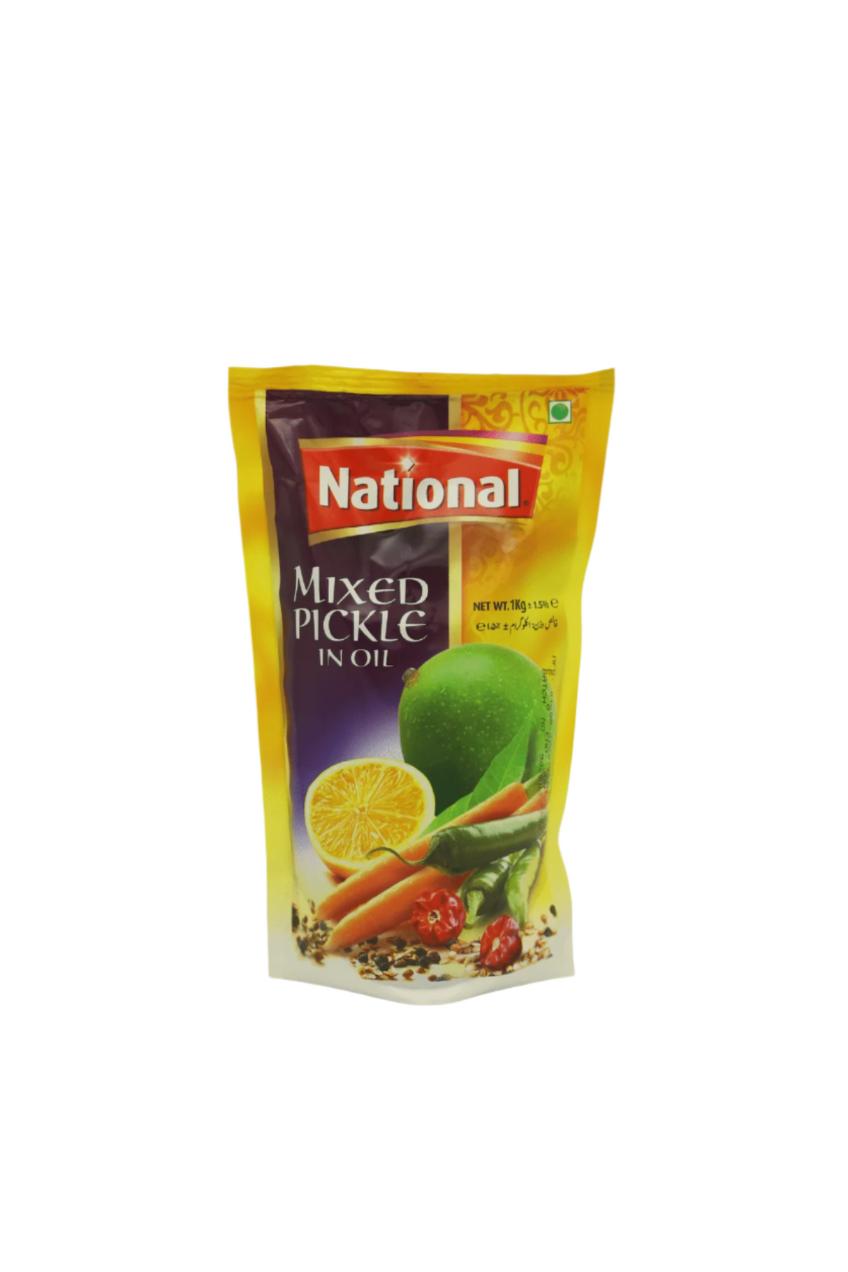 national pickle mixed 750g pouch
