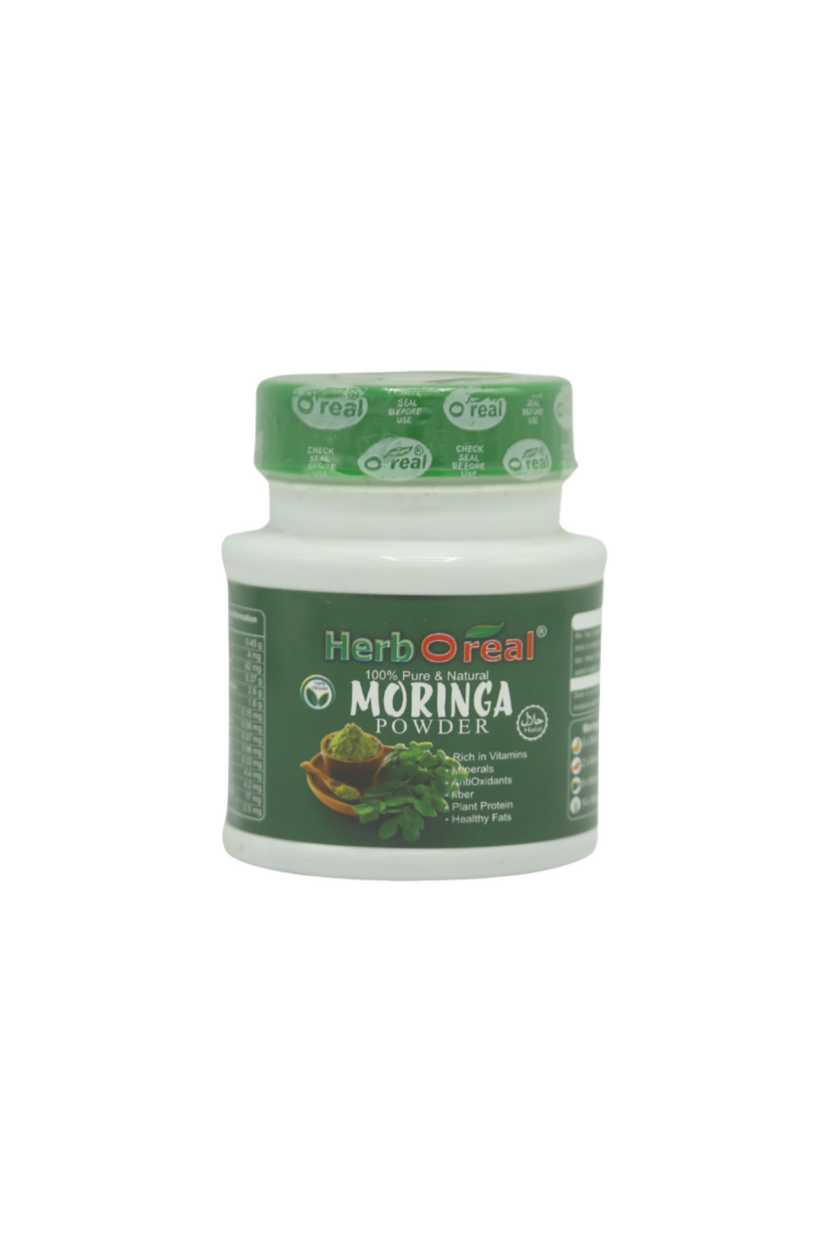 o real moringa powder 50g