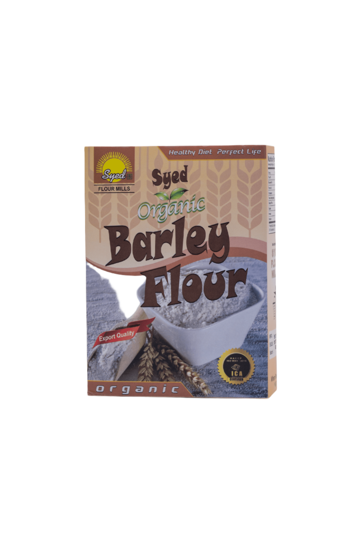 syed barley flour organic 1kg