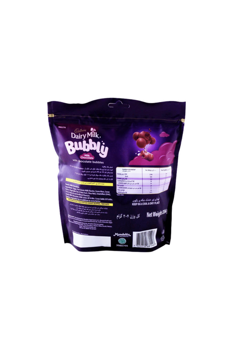 cadbury chocolate dairy milk bubbly 175.5g