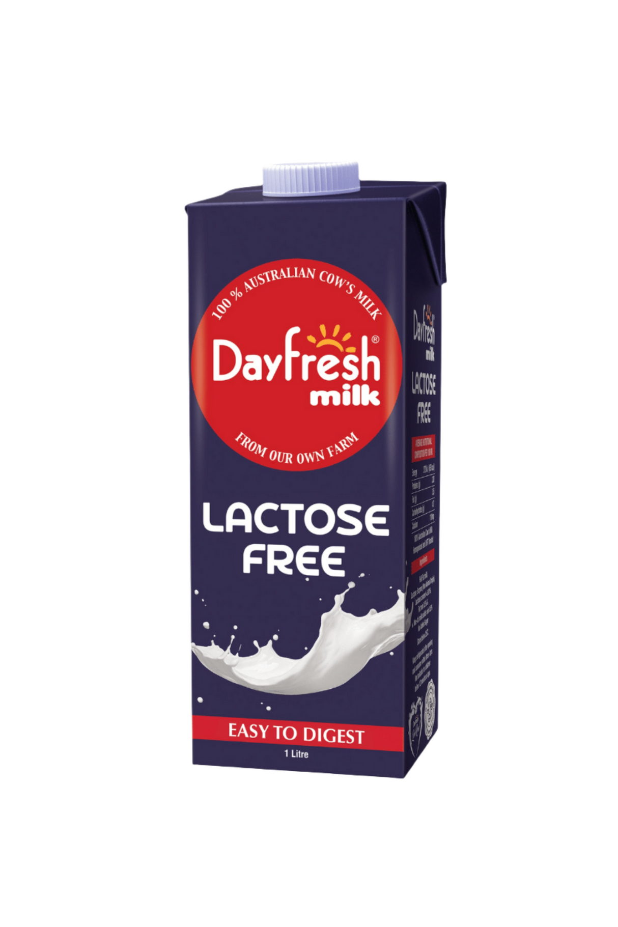 dayfresh milk lactose free 1l