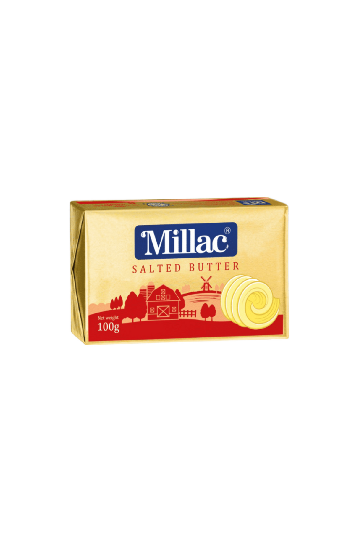 millac butter salted 100g