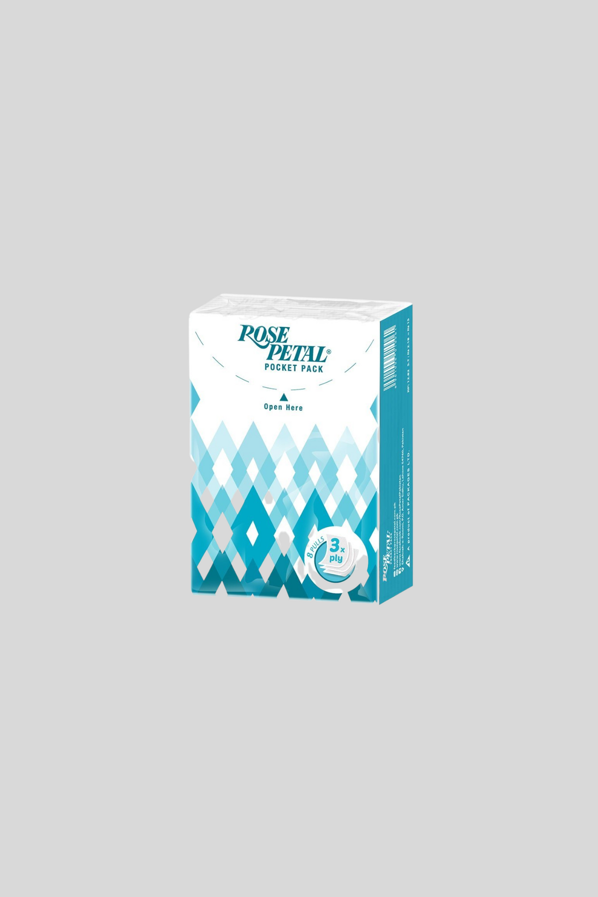 rose petal pocket tissue paper 3ply 8pc