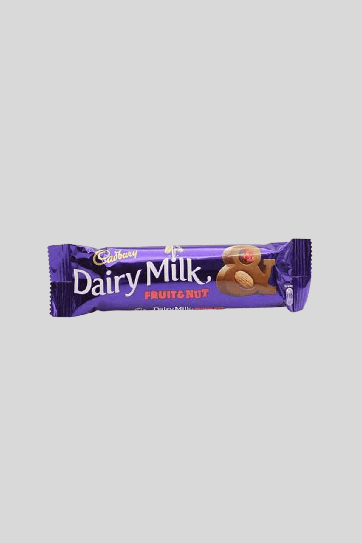 cadbury chocolate dairy milk fruit&nut 38g