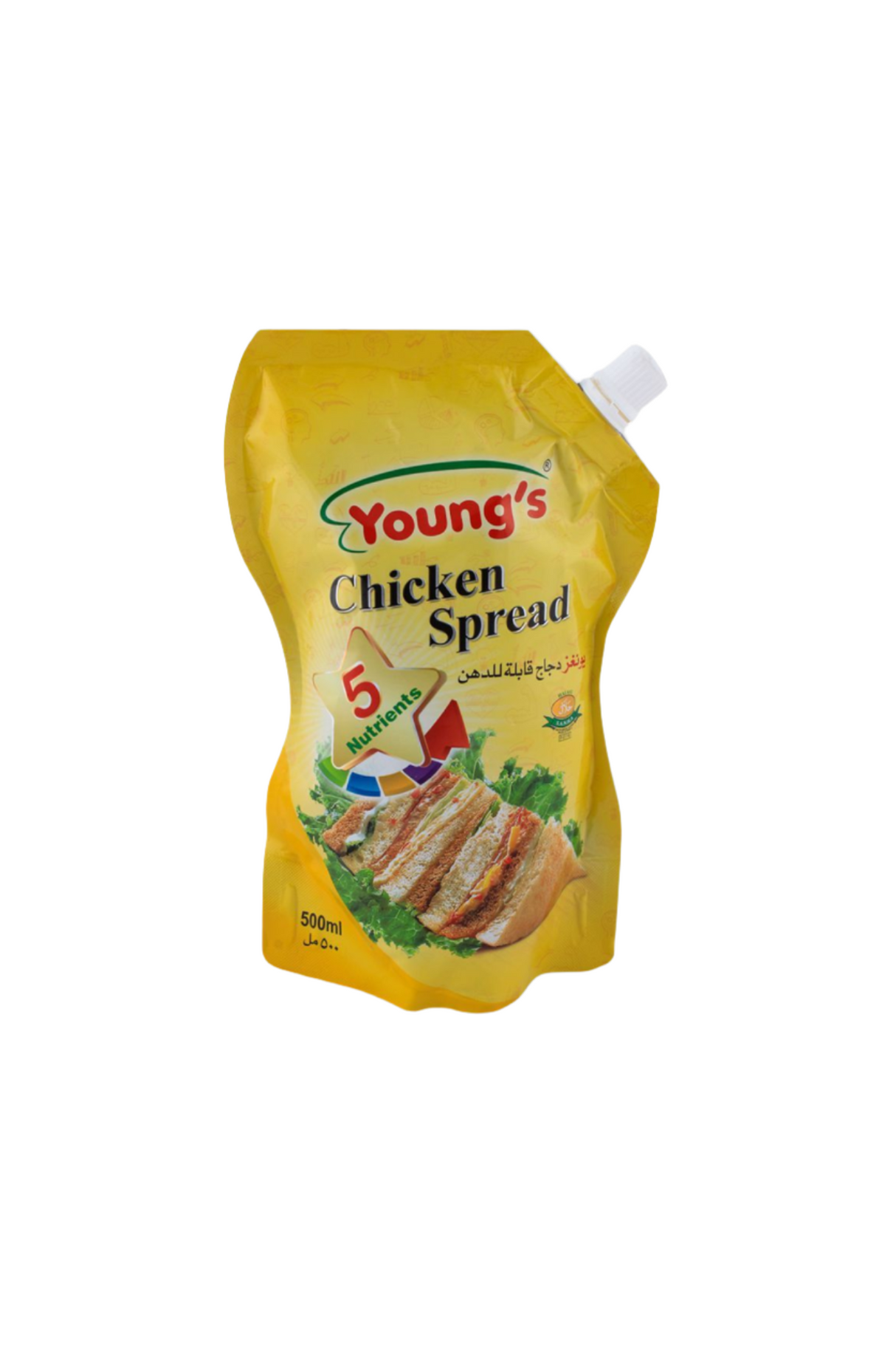 youngs chicken spread pouch 500ml