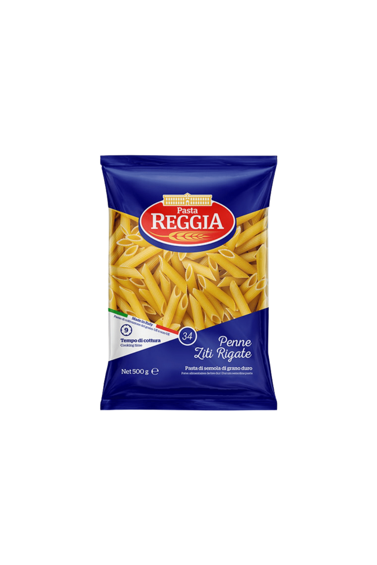 pasta reggia penne 34 macronie 500g