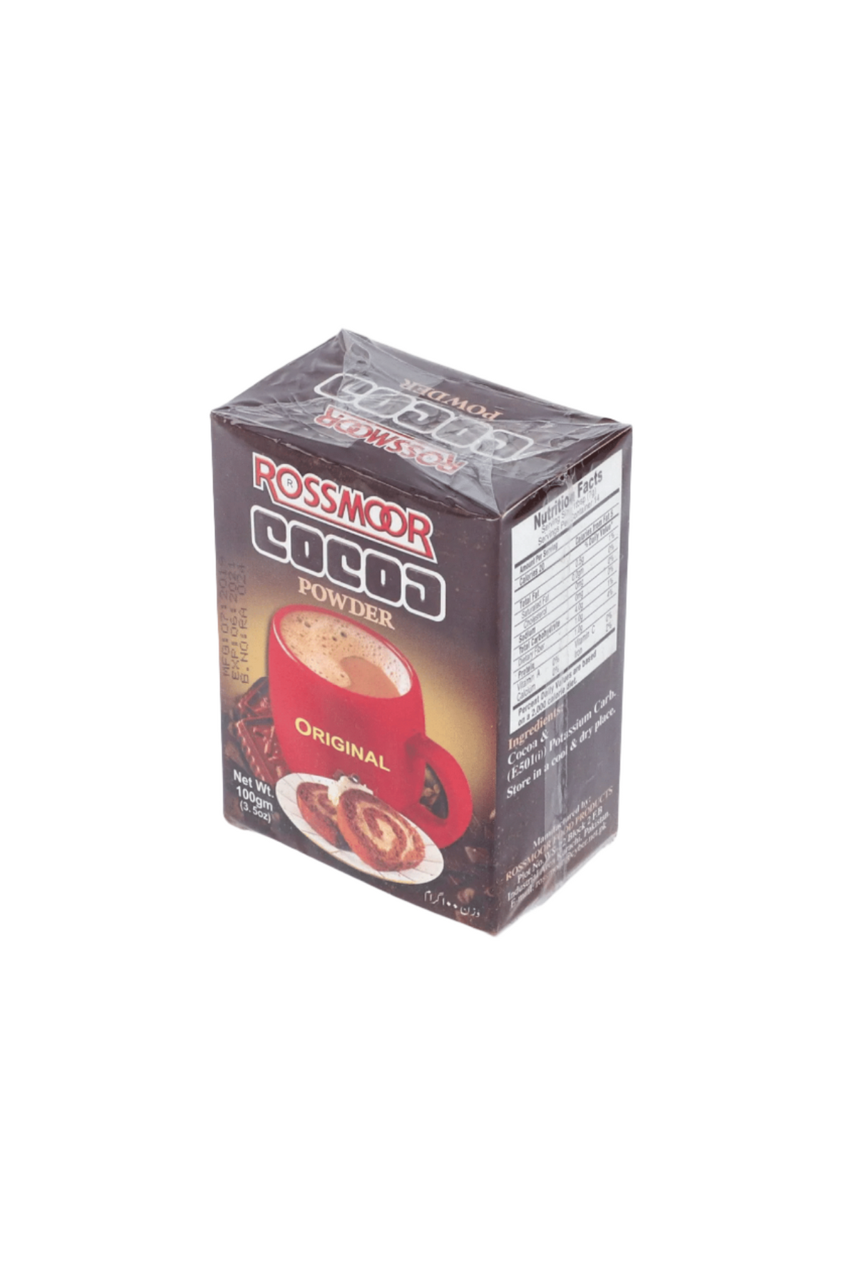 rossmoor cocoa powder 85g