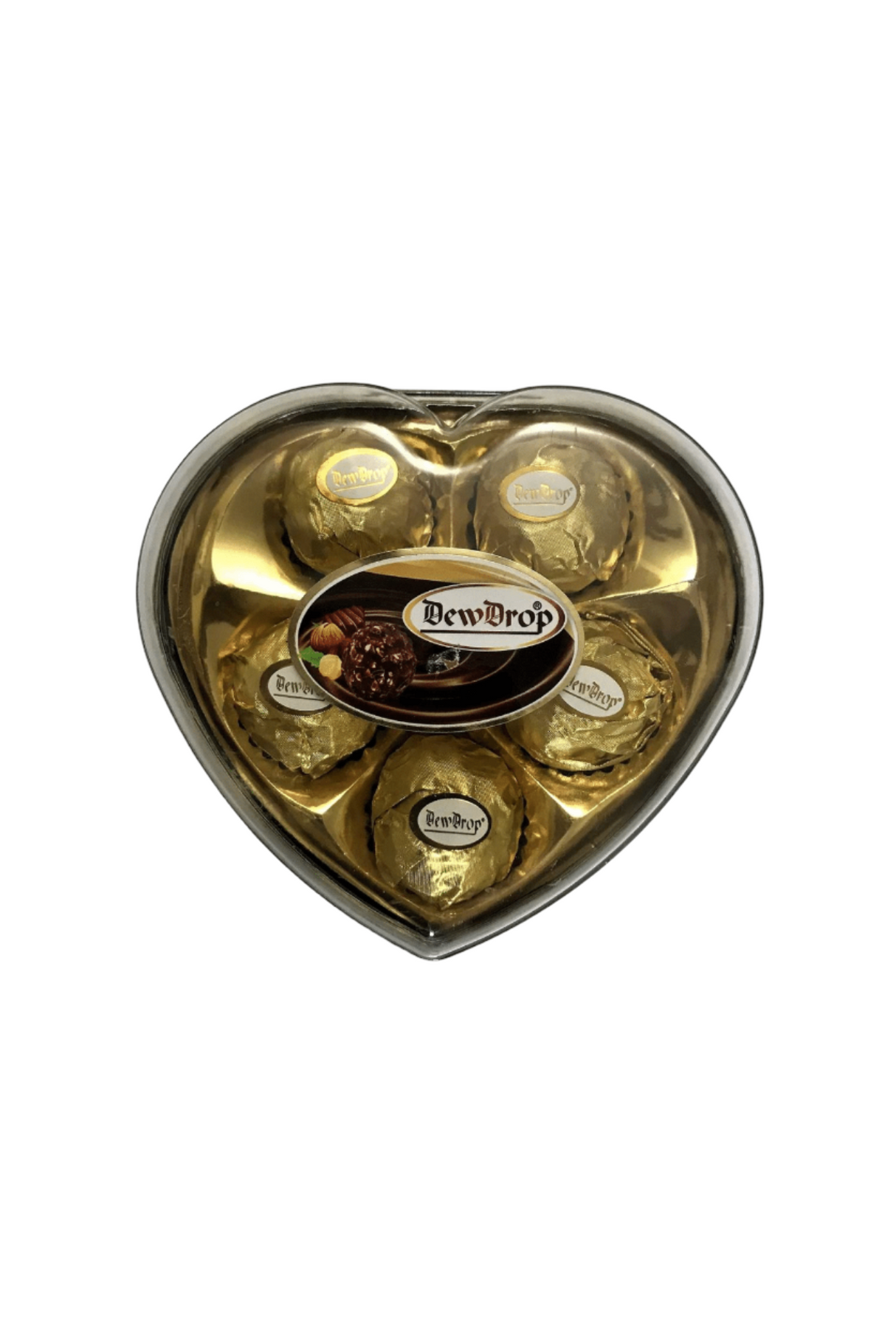dewdrop chocolate twin heart 63g th05g-p