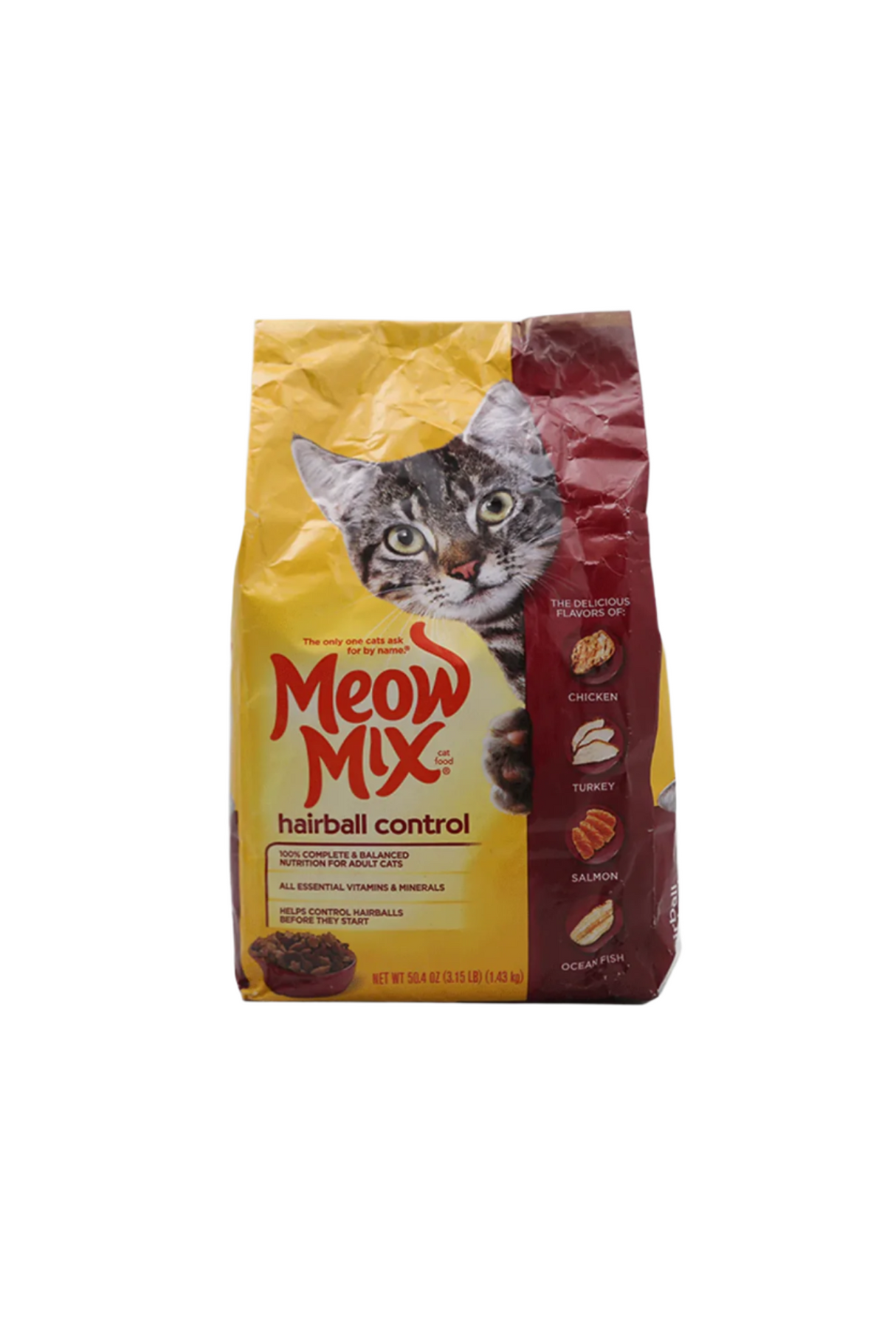 meow mix cat food indoor 1.43kg