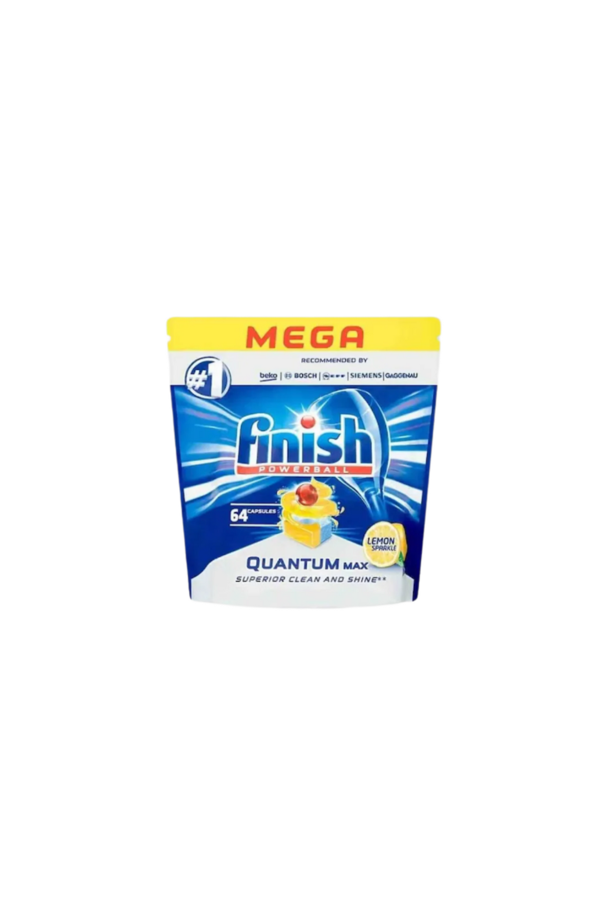 finish dishwash 64 powerball lemon 992g