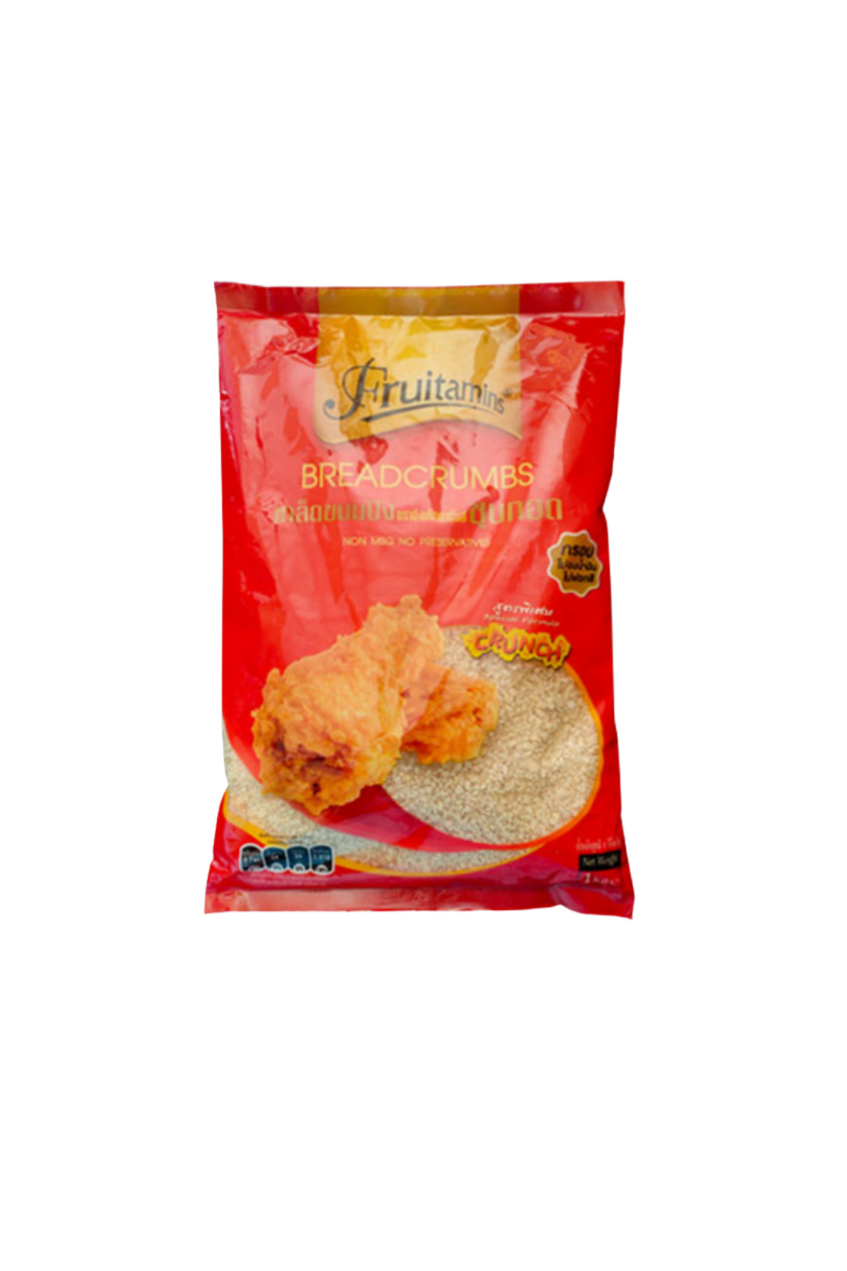 fruitamins bread crumbs crunch 1kg thai