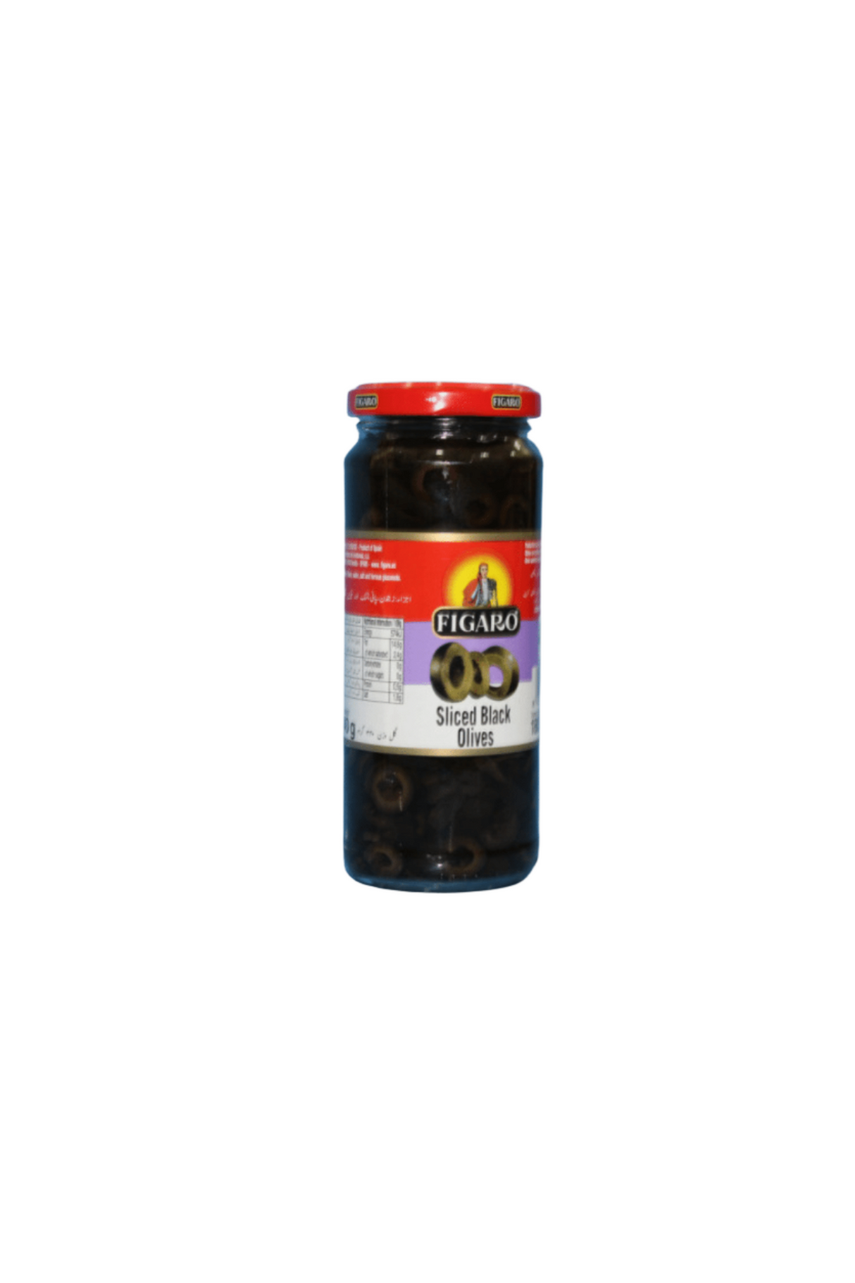 figaro olives sliced black 340g