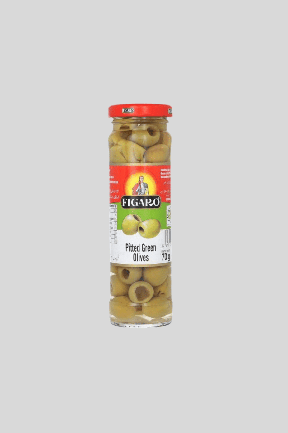 figaro olives pitted green 142g