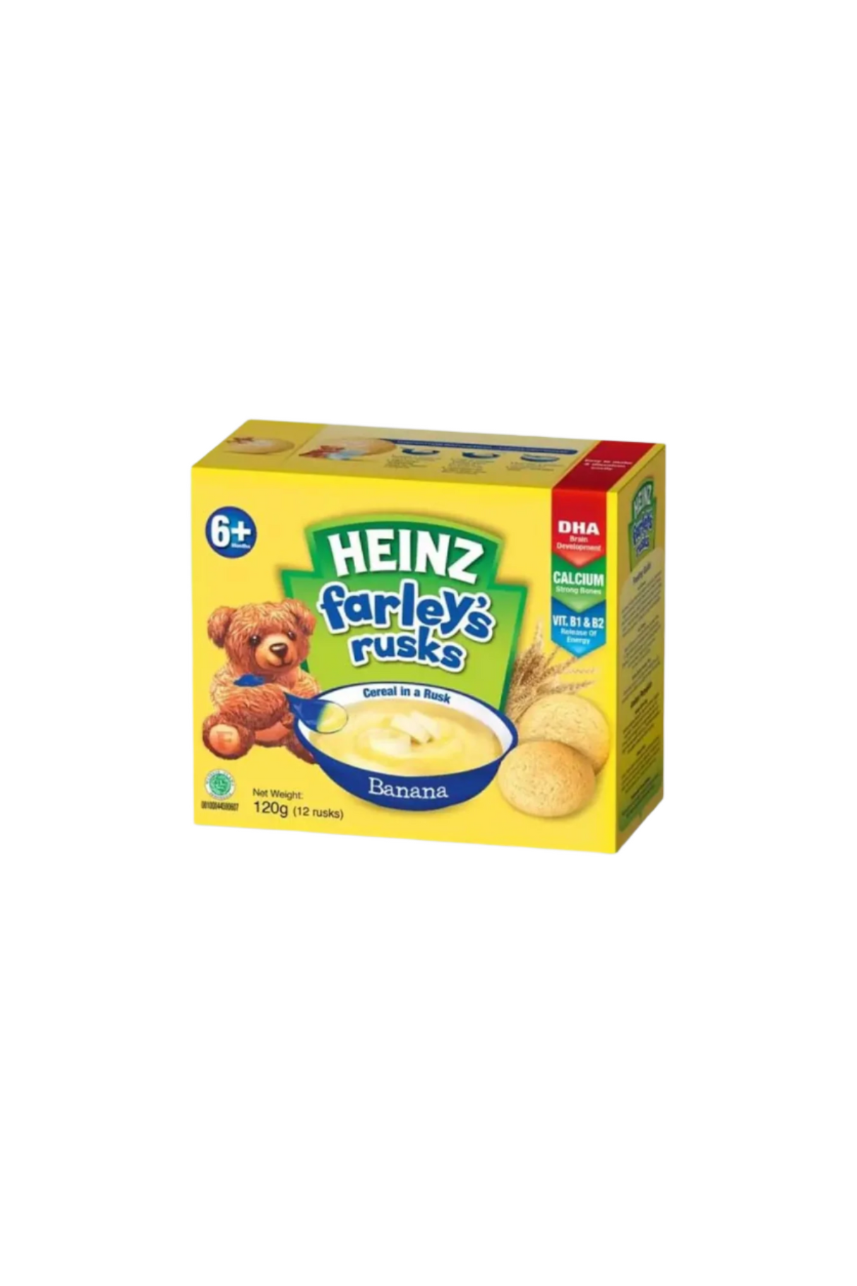 heinz farley rusks banana 120g