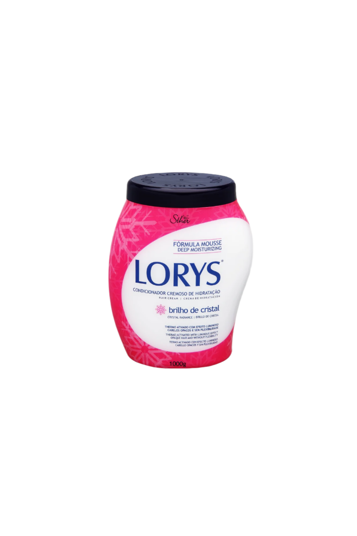 lorys conditioner keratin brilho de cristal 1000g brazil