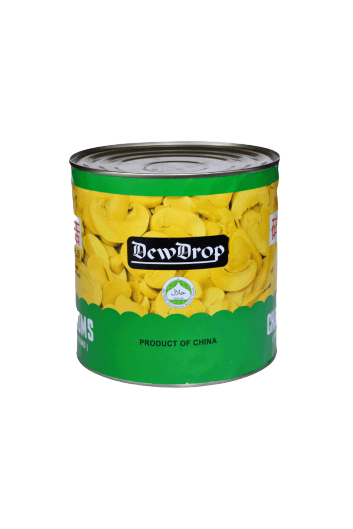 dew drop mushrooms pieces&stems 2.5kg tin