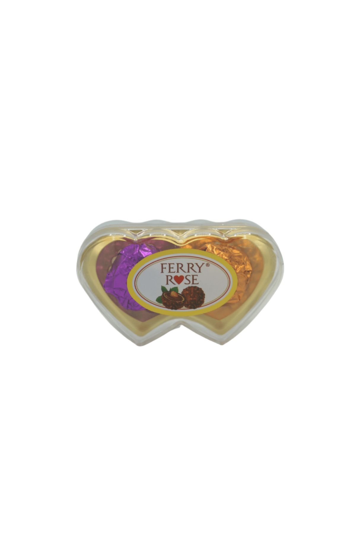 ferry rose chocolate double heart t2 gold 25g china