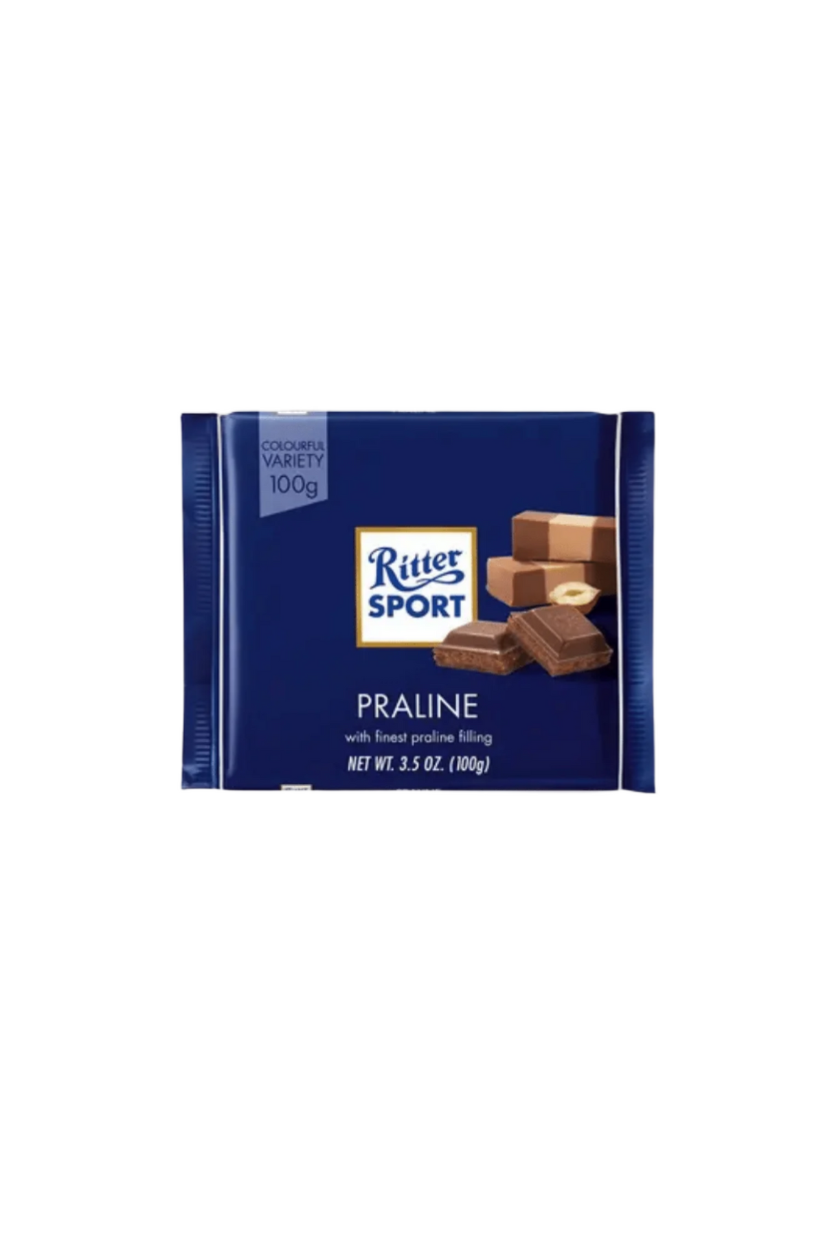 ritter sport chocolate praline 100g