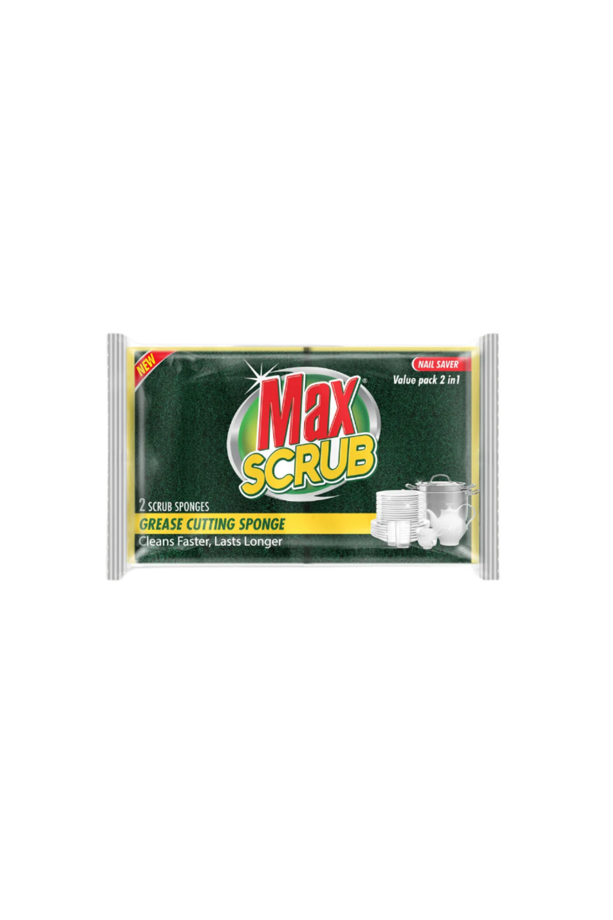 max scrub sponge nail saver 2ini