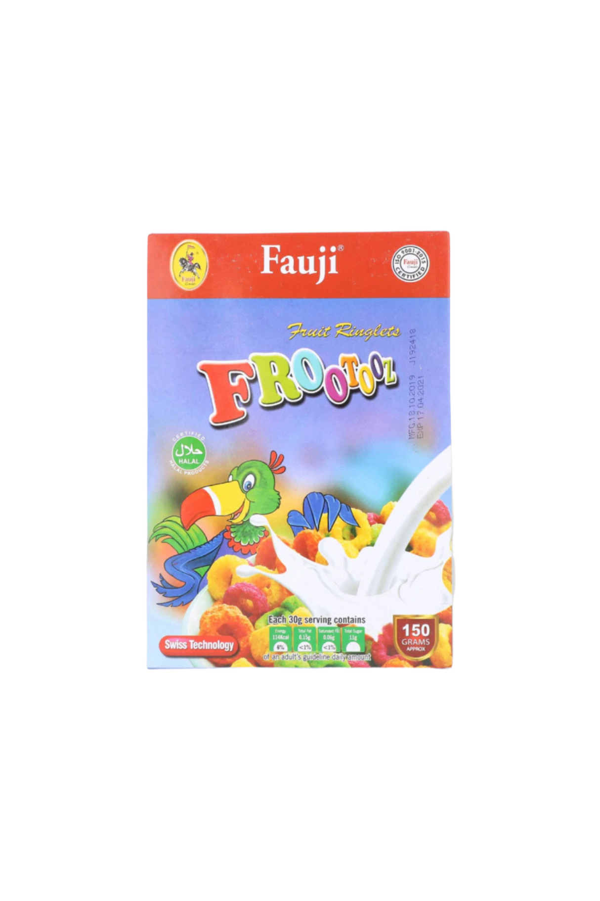 fauji frootooz ringles 150g