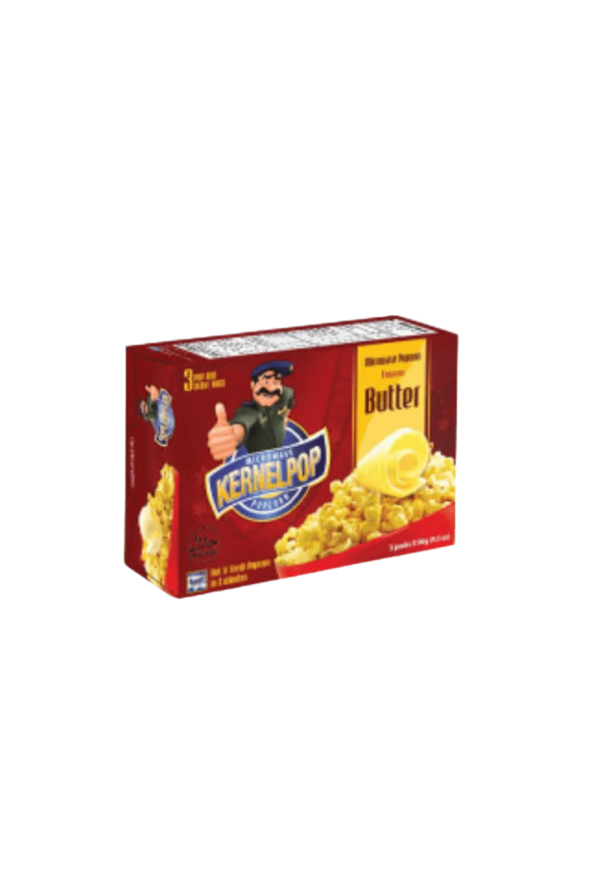 kernel pop corn english butter 3in1 90g