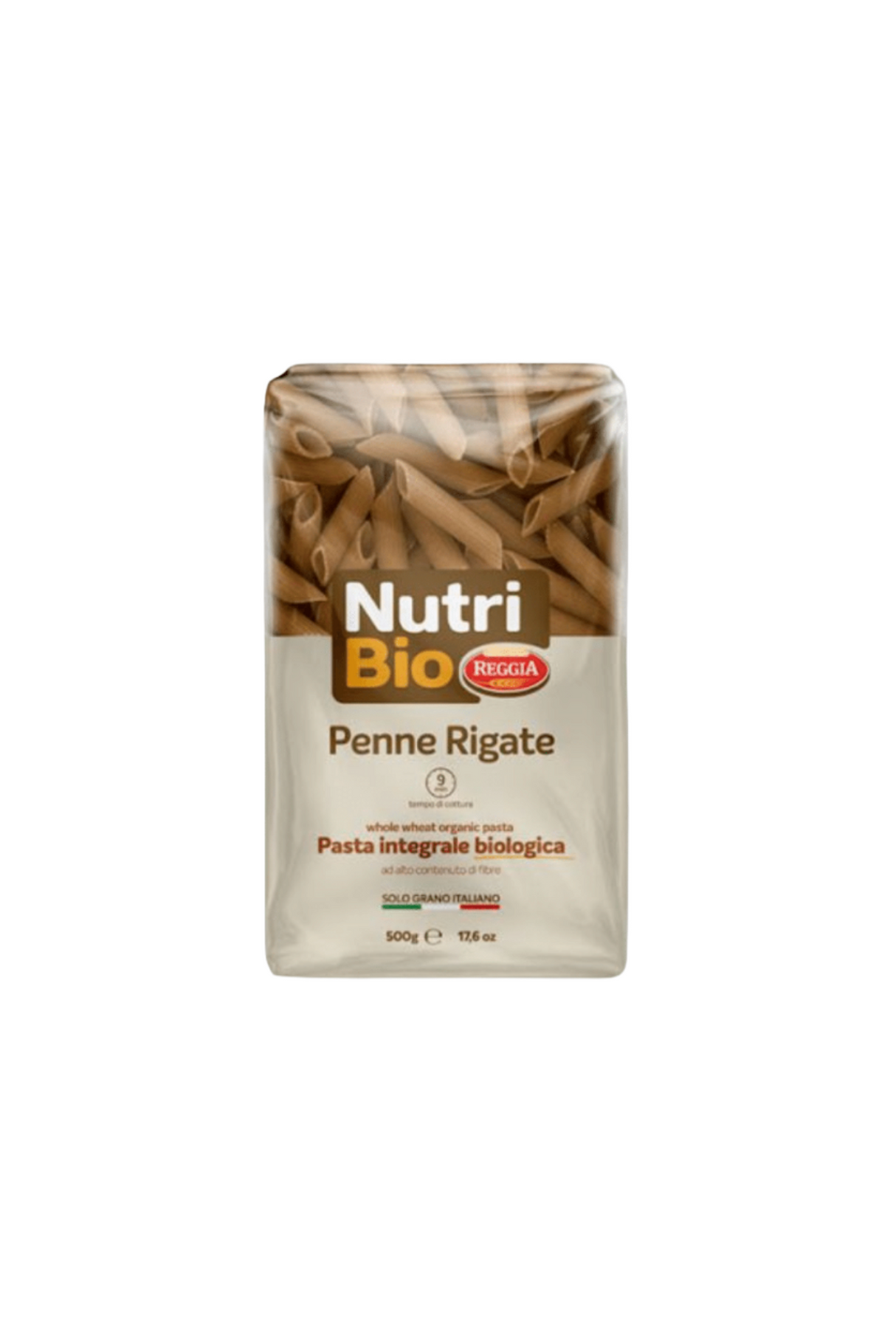 reggia nutri bio penne pasta 500g