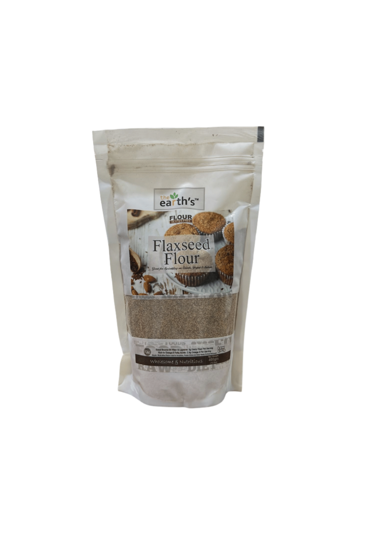 earths flaxseed flour 400g