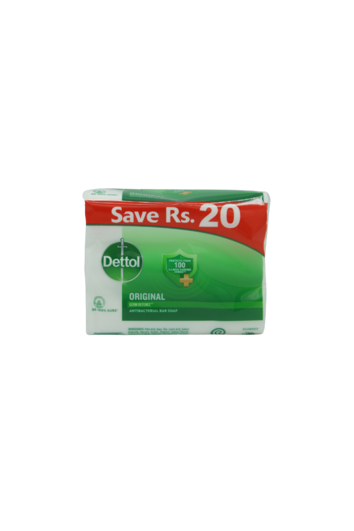 dettol soap original 3pc 80g