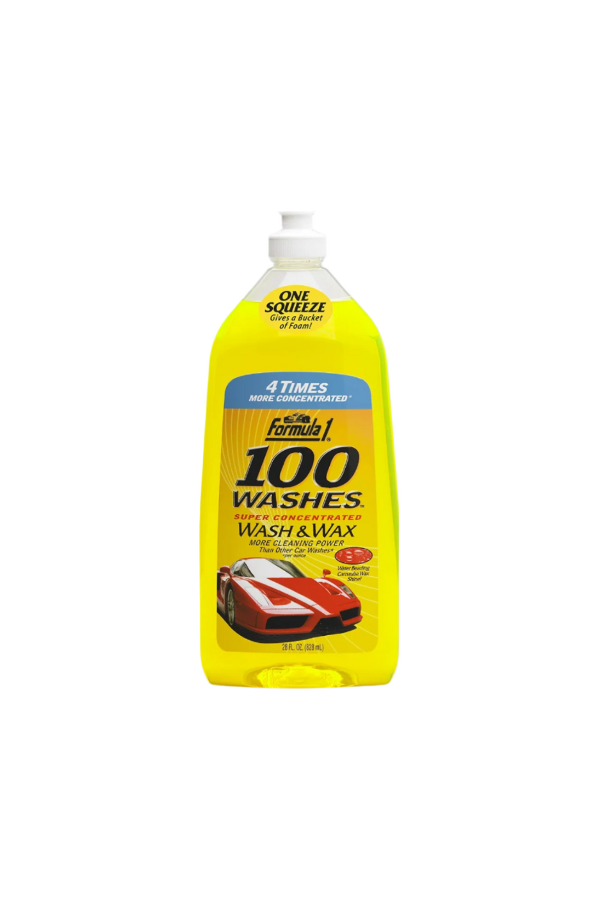 formula1 car wash & wax 828ml