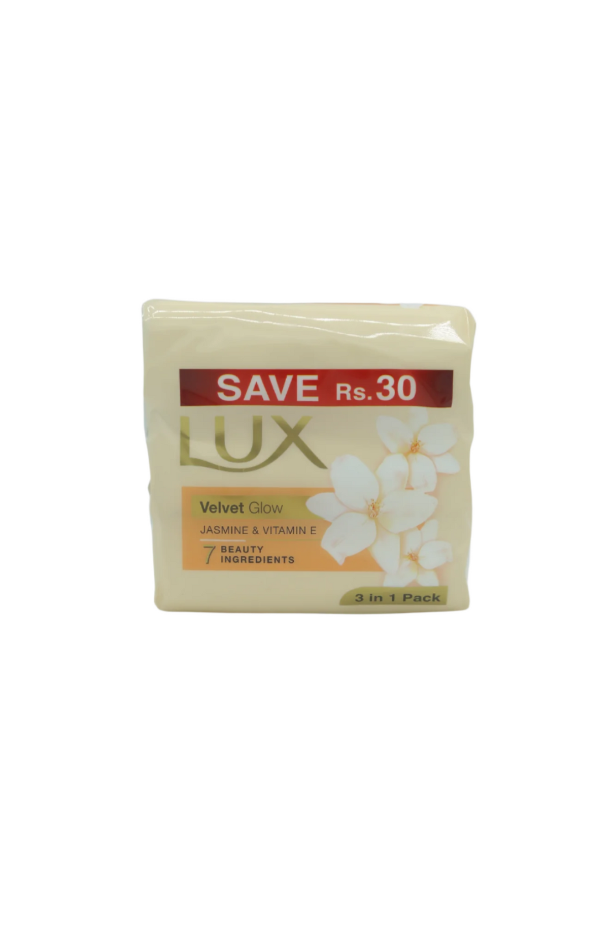 lux soap velvet glow 128g 3in1