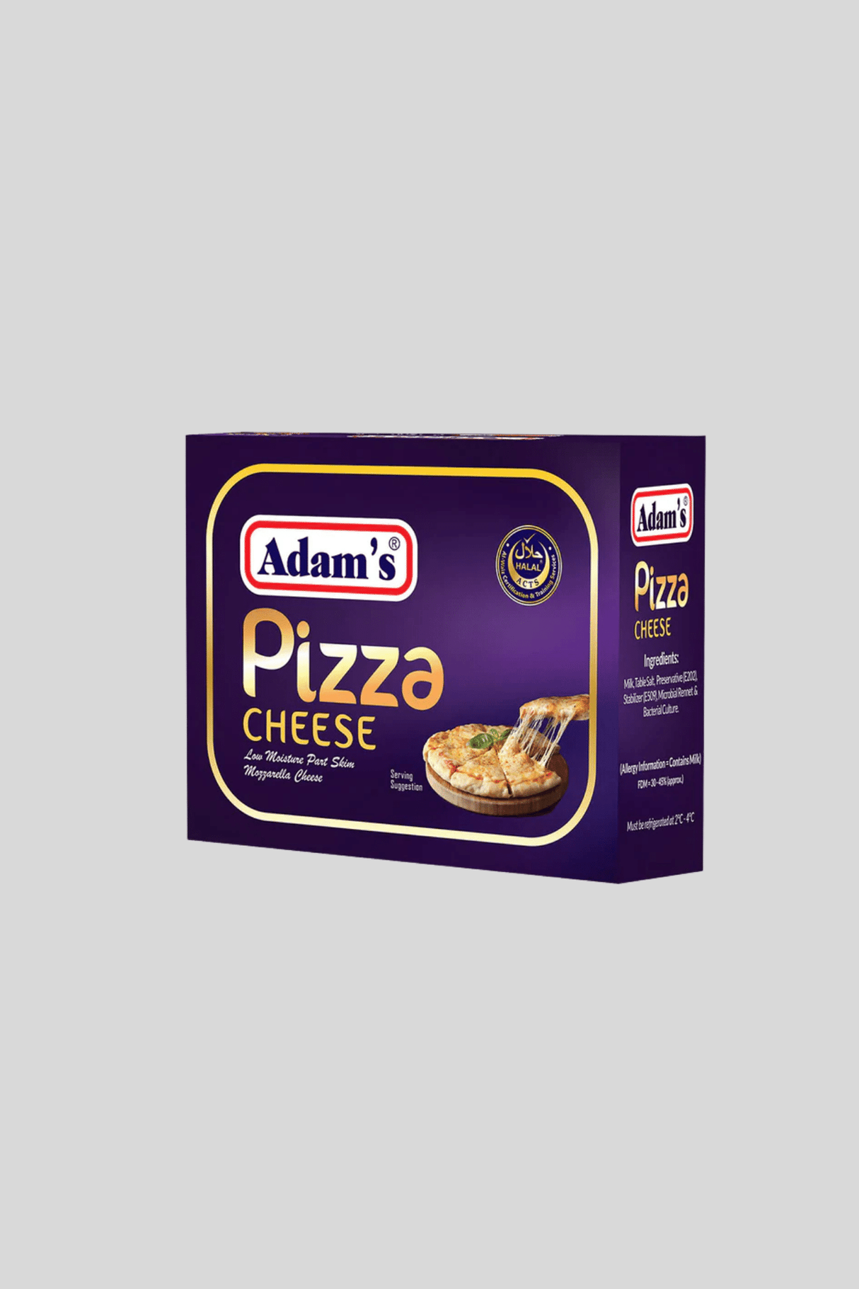adams pizza cheese 200g
