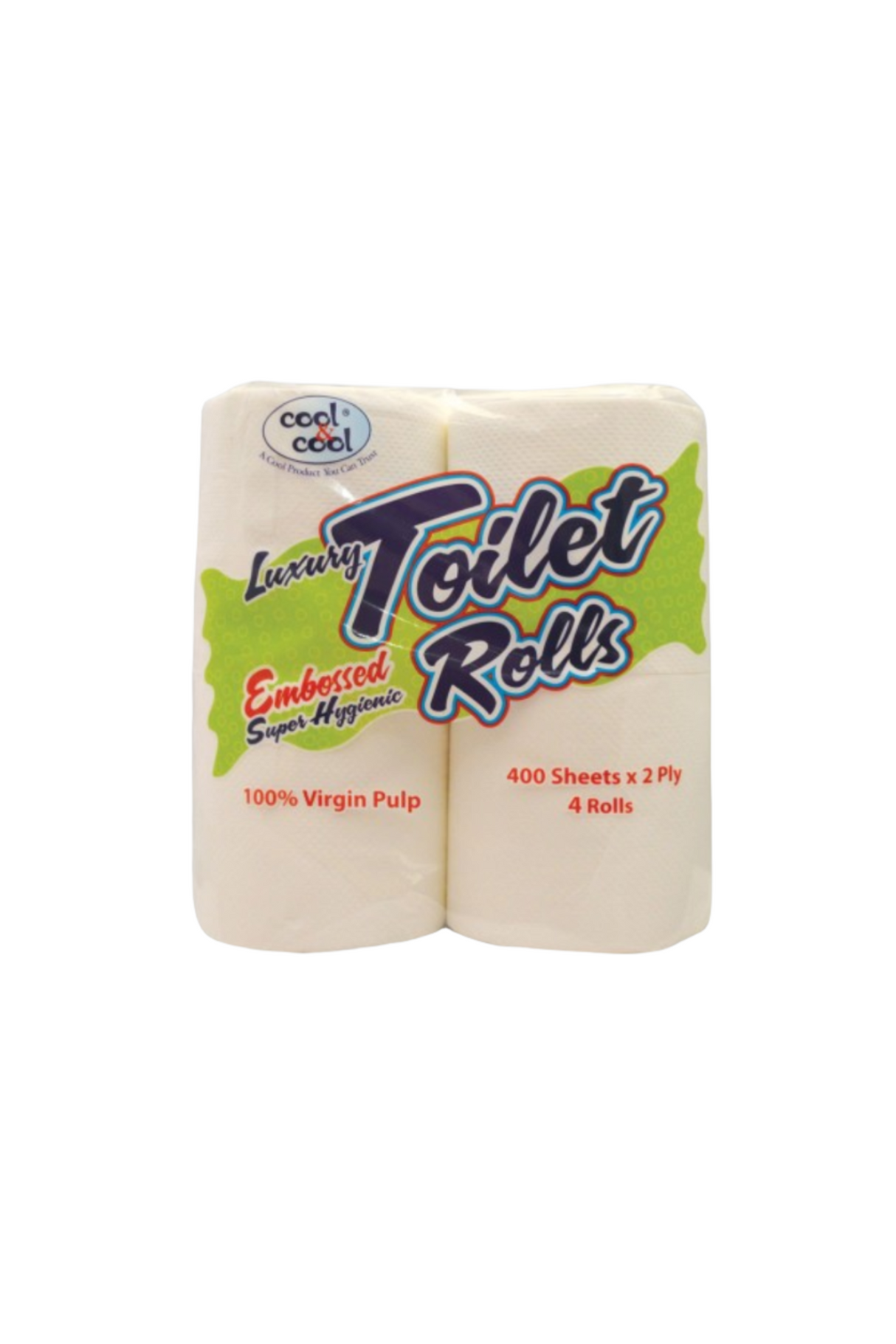 cool&cool tissue paper toilet roll t1874 4pc