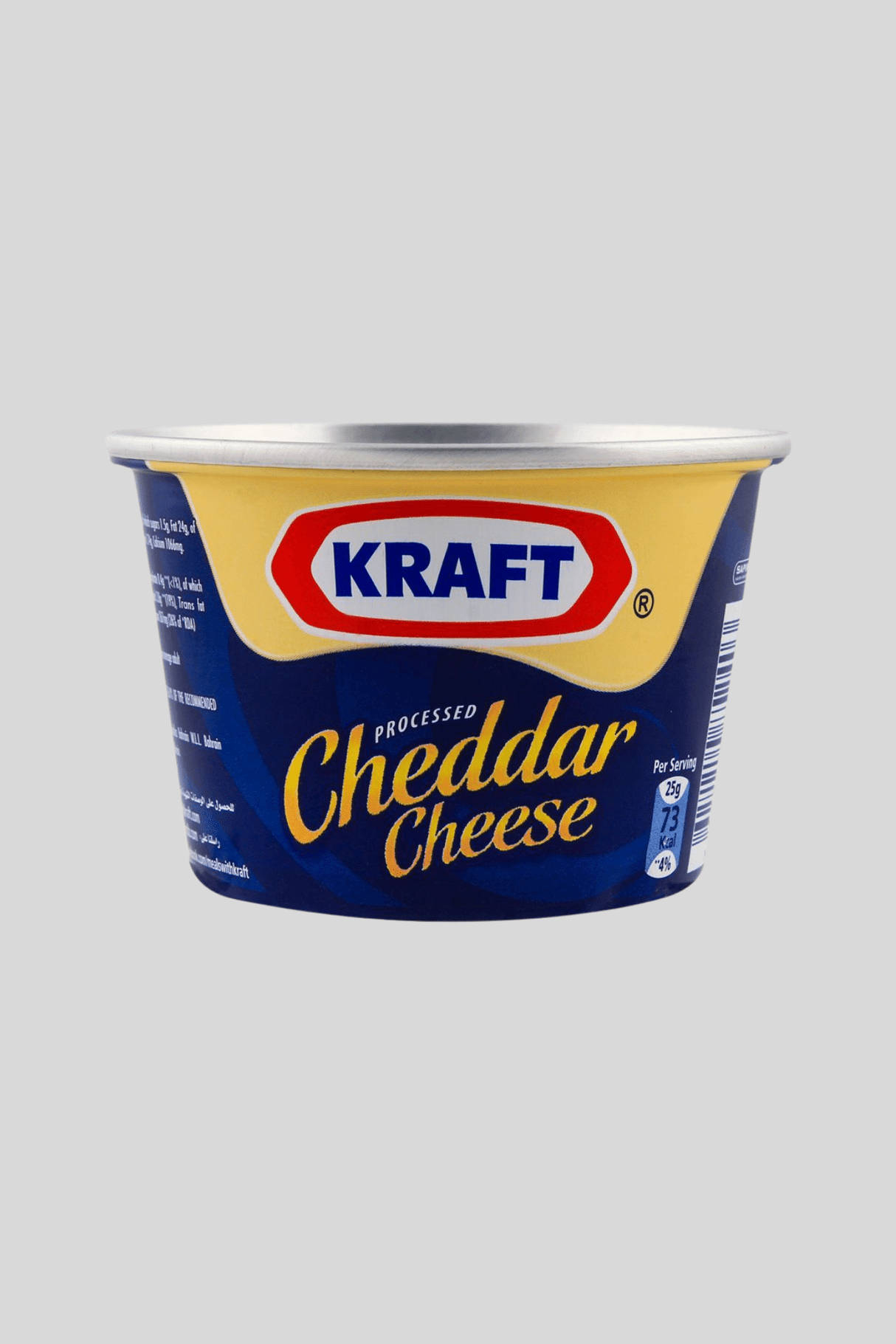 kraft cheddar cheese 190g
