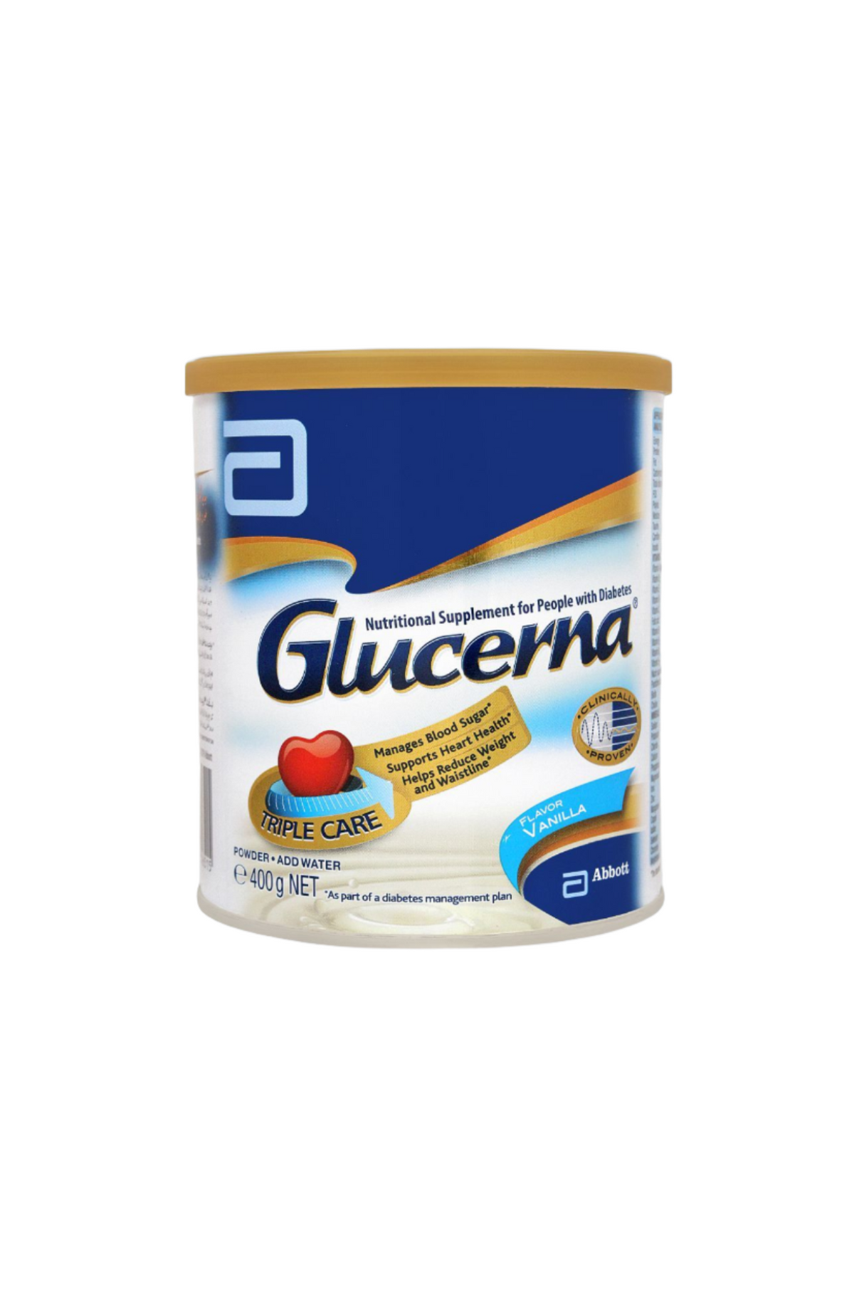 glucerna milk powder vanilla 400g