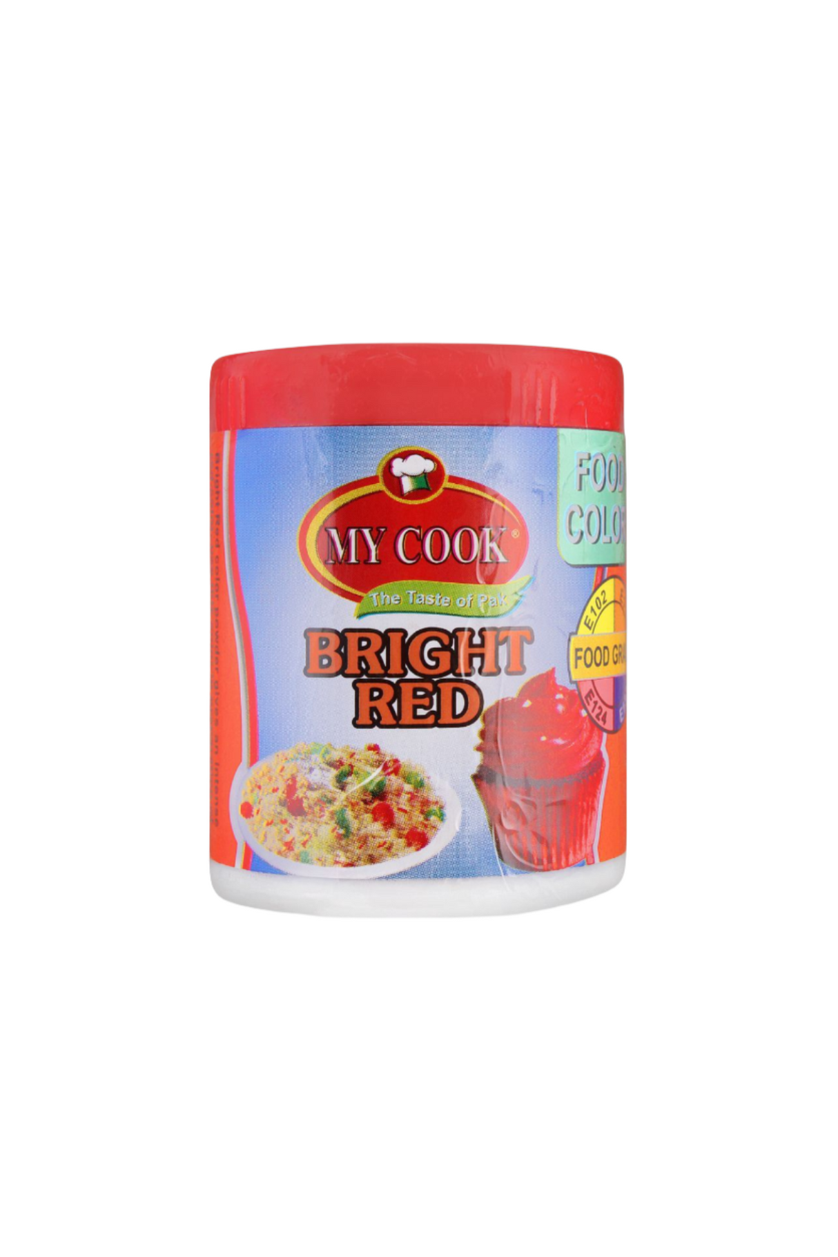 my cook food colour bright red 25g