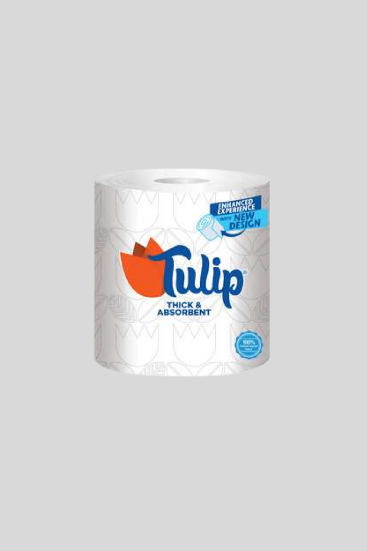 tulip tissue paper roll white