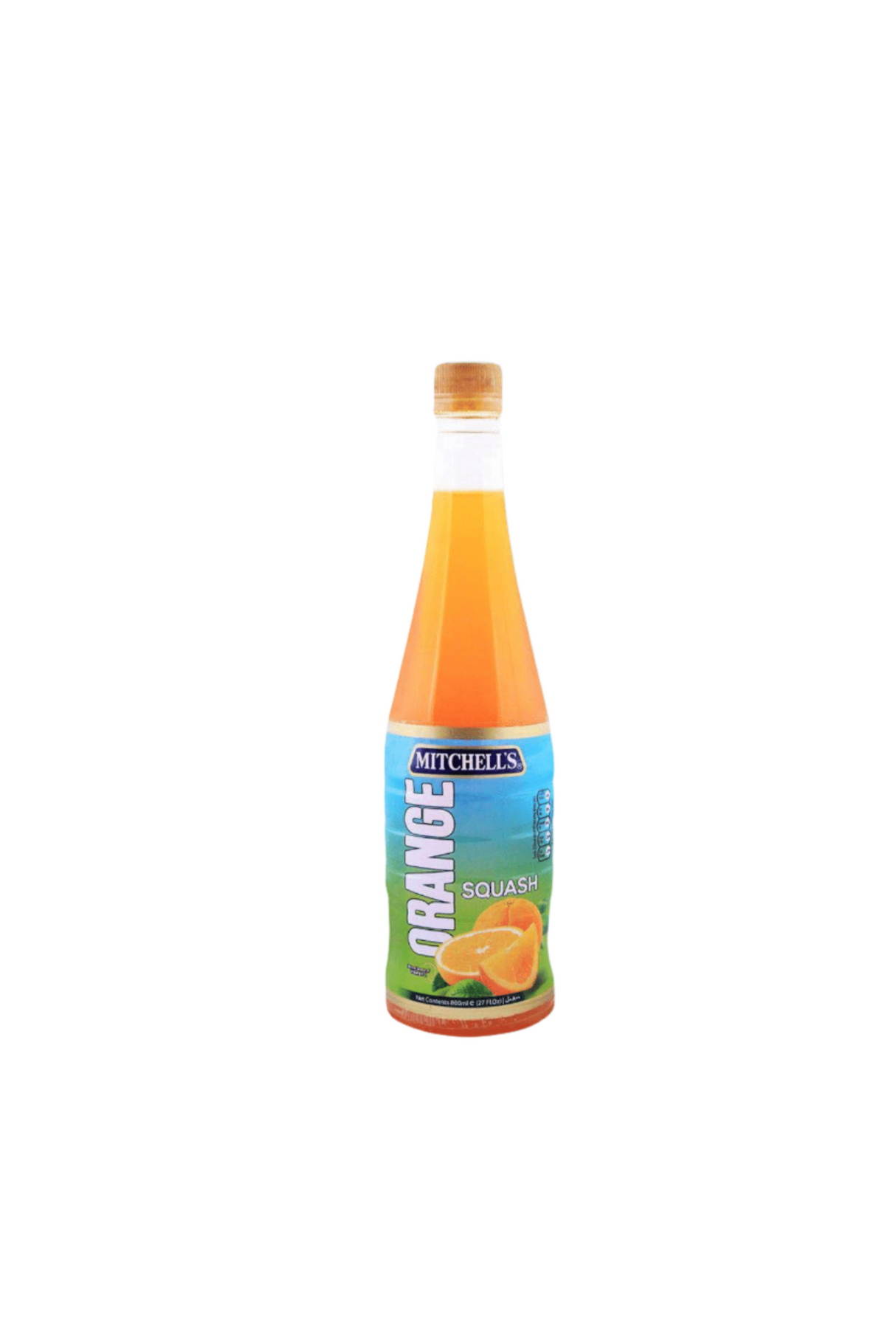 mitchells orange squash 800ml