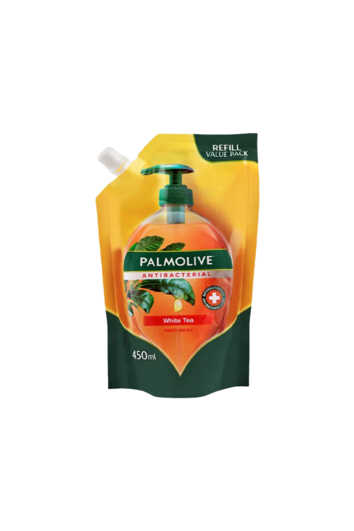 palmolive hand wash white tea 450ml pouch
