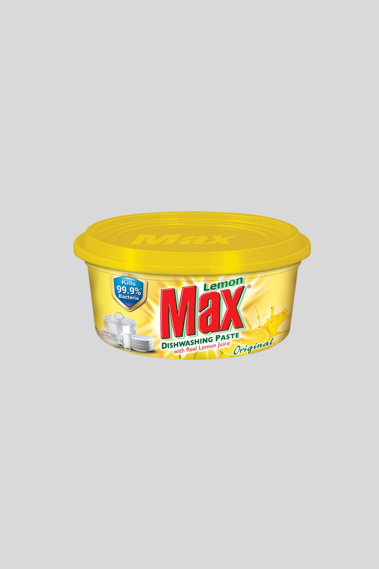 lemon max dishwash paste 400g yellow