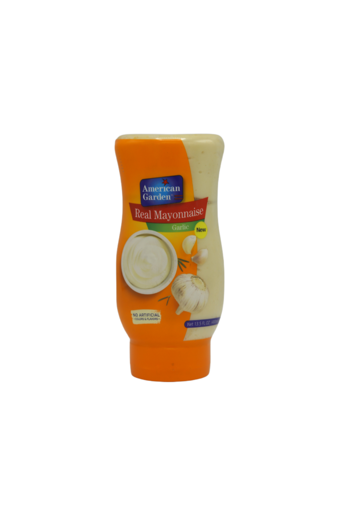 american garden real mayonnaise garlic 400g