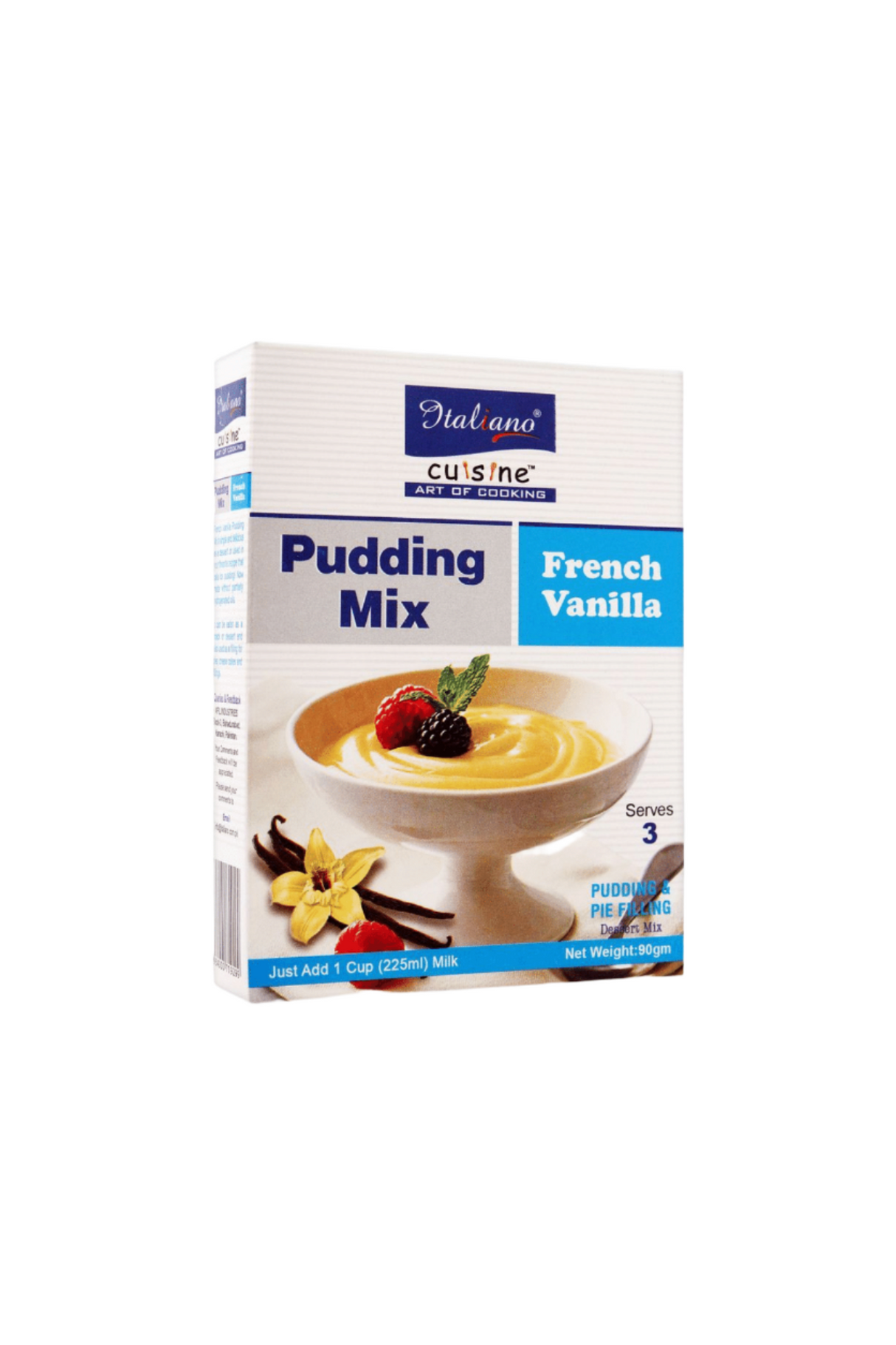 italiano pudding french vanilla 90g