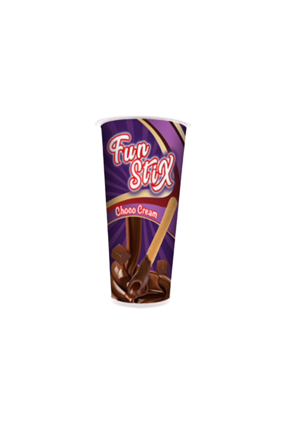 fun stix choco cream cup