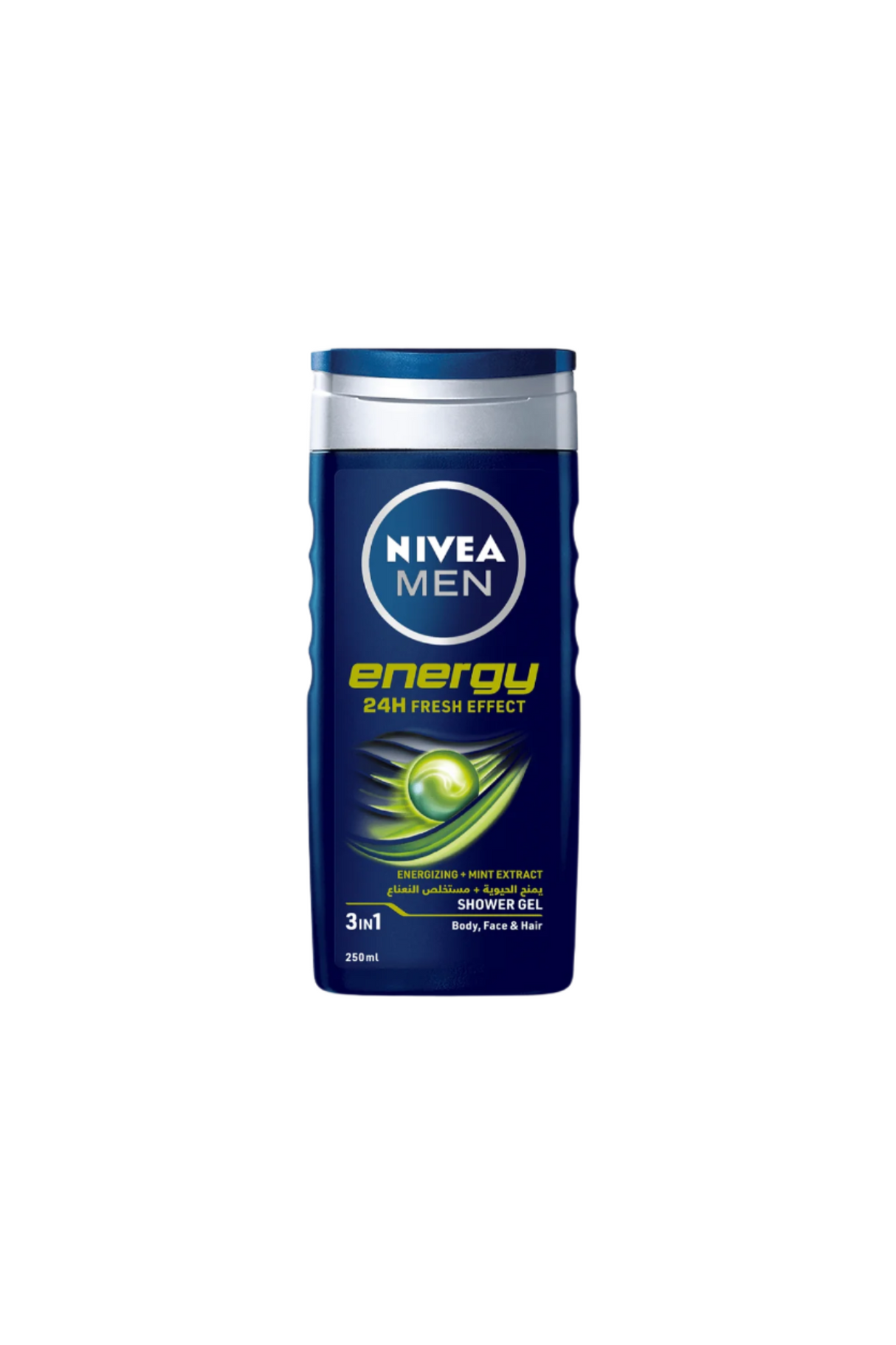 nivea shower gel energy 250ml germany