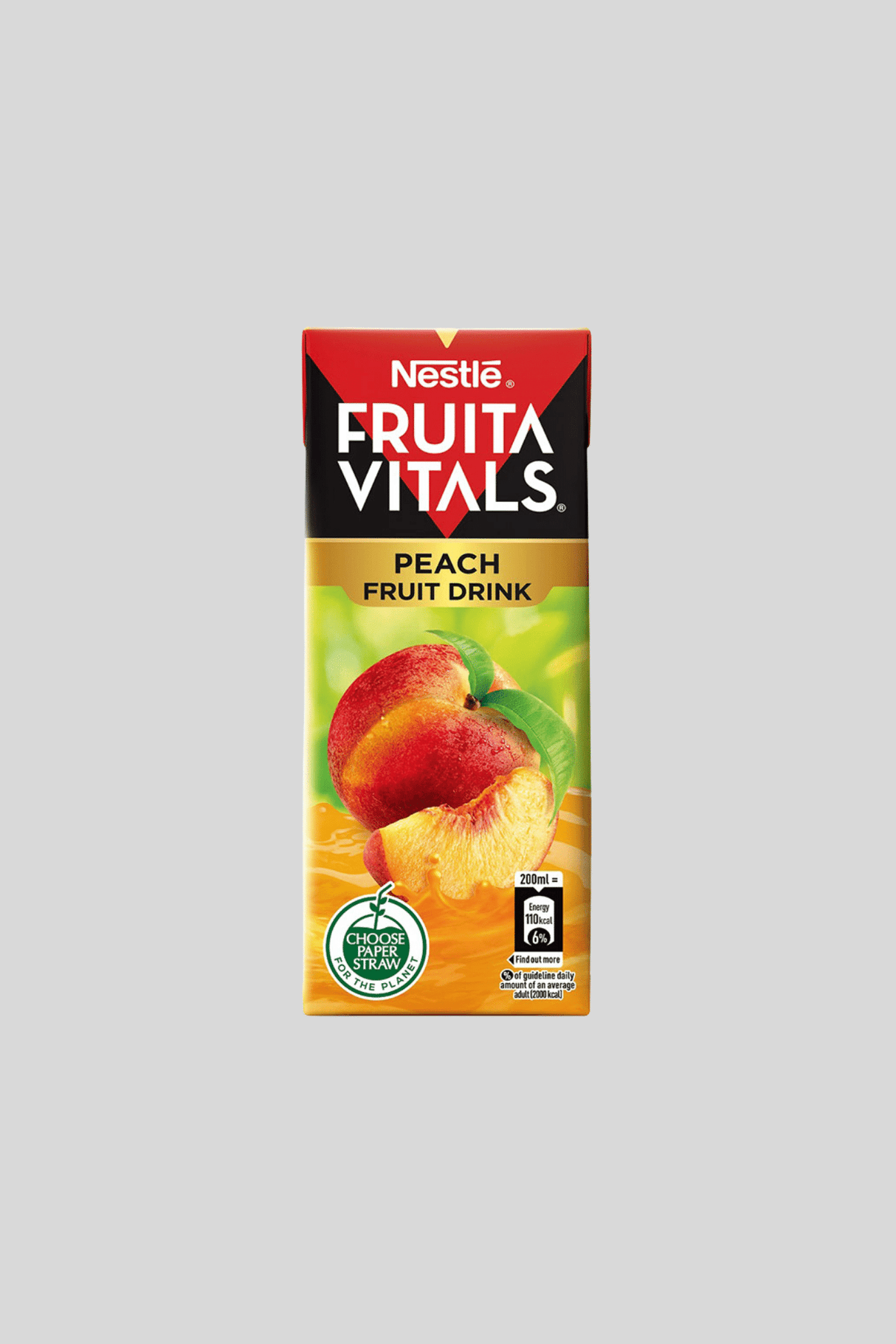 nestle fruita vitals juice peach 200ml