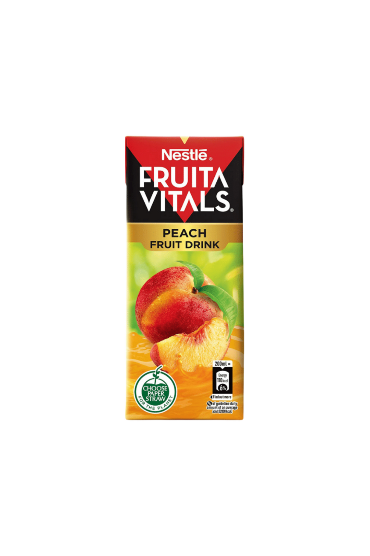 nestle fruita vitals juice peach 200ml