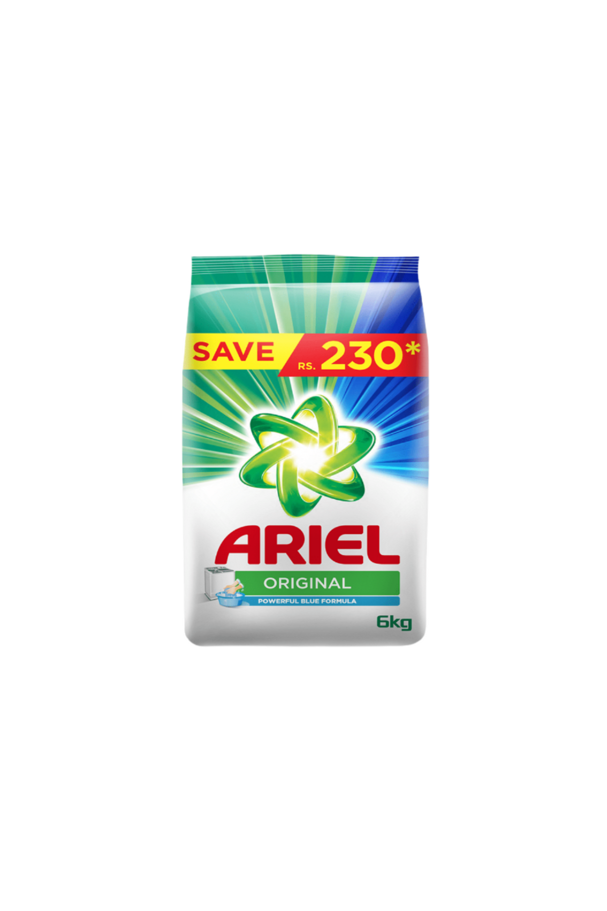 ariel detergent original 6kg