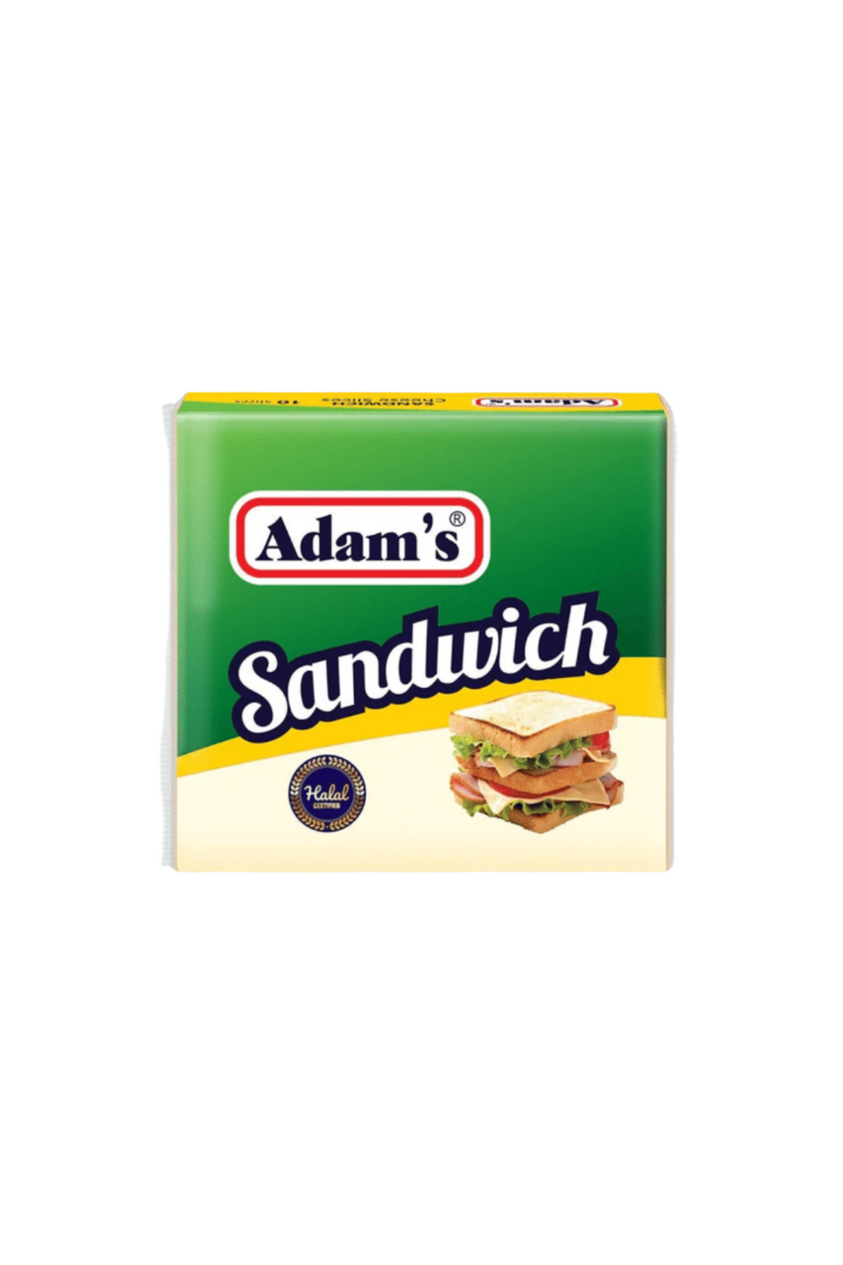 adams sandwich slice cheese 200g