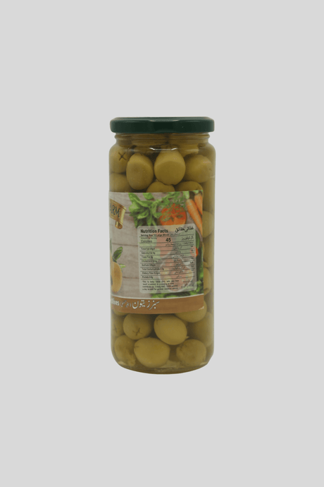 green farm olives pitted 450g