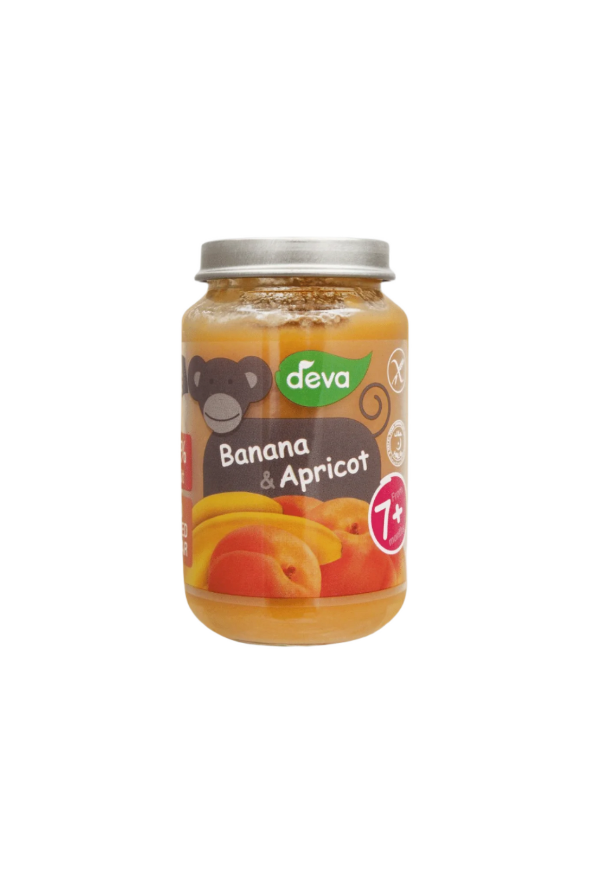 deva baby food banana & apricot 200g