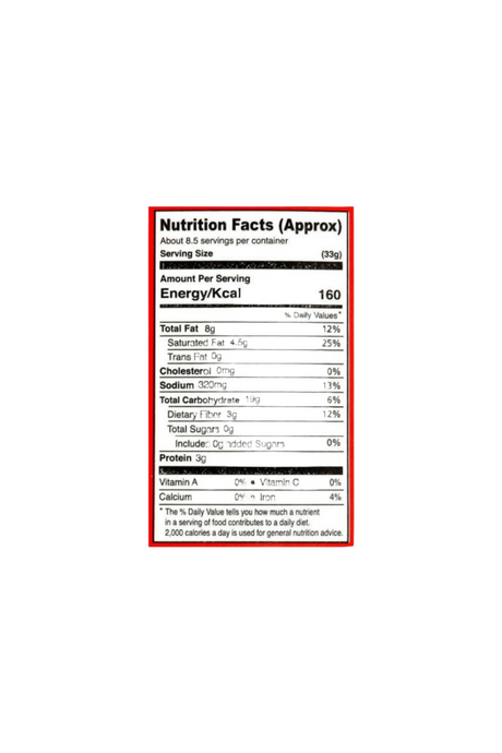 american garden pop corn hot n spicy 273g